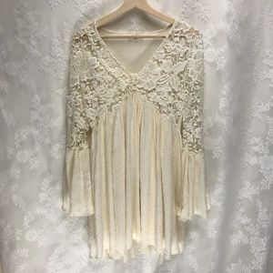 Boho Rebellion Lace Dress Sz M